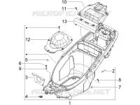 Compartimento porta-capacete
