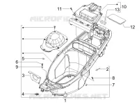 Compartimento porta-capacete