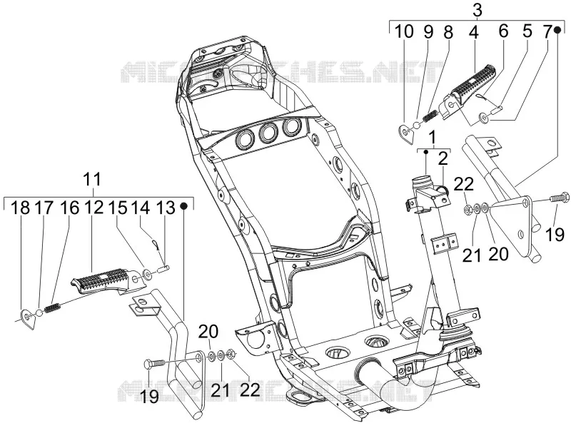 Chassis/estrutura externa