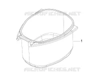 Compartimento porta-capacete