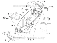 Compartimento porta-capacete