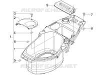 Compartimento porta-capacete