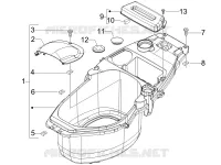 Compartimento porta-capacete