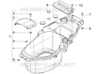 Compartimento porta-capacete