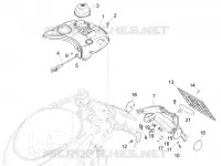 Rear cover - Splash guard