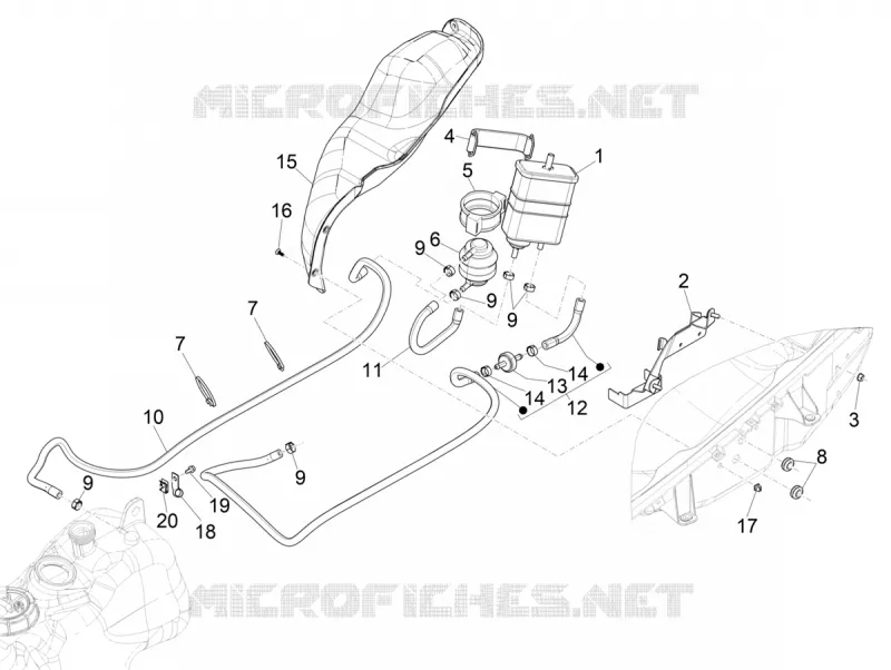 Anti-percolation system