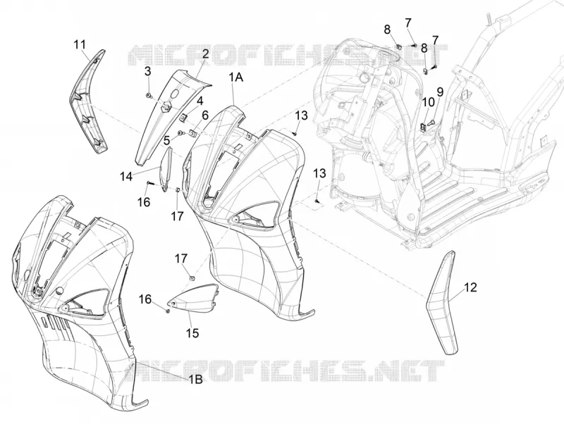 Front shield