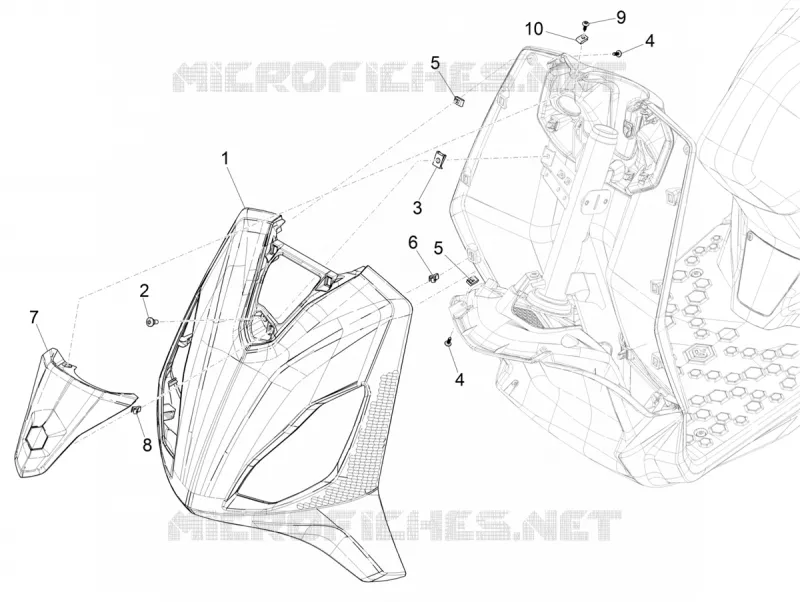 Front shield