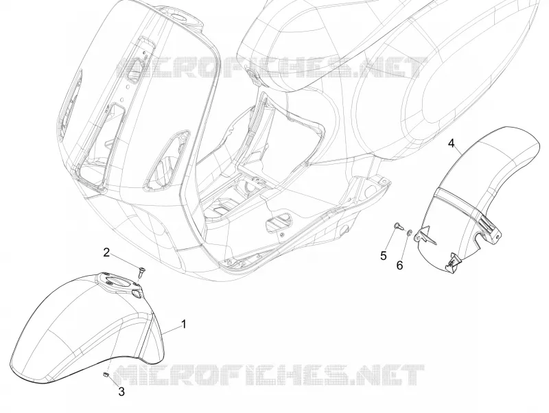 Wheel huosing - Mudguard