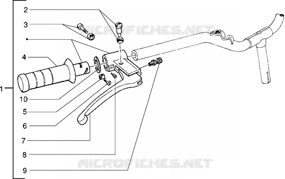 Handlebars component parts