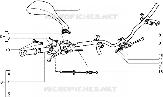 Handlebars component parts