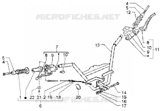 Handlebar-brake pump