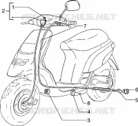 Transmissions-rear brake-speedometer (kms)