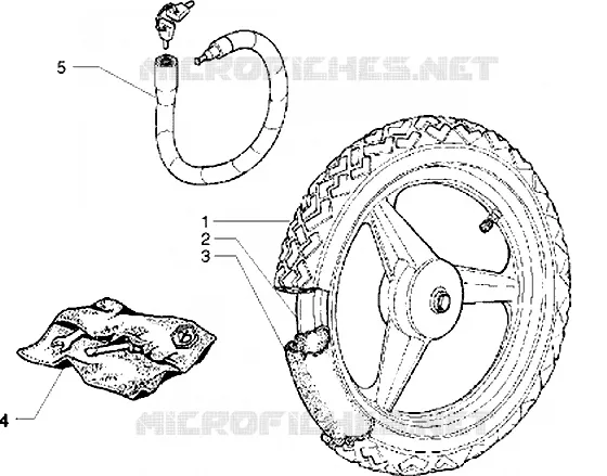 Rear wheel