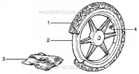 Rear wheel