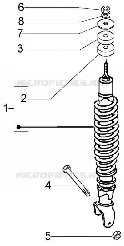 Rear damper
