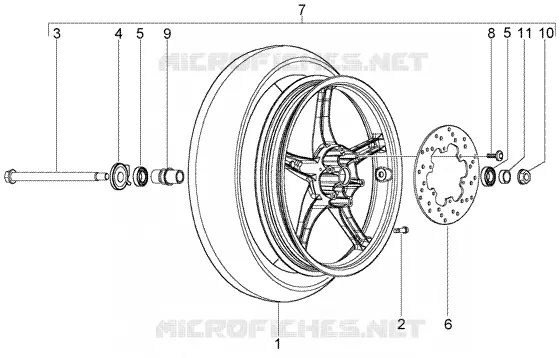 Front wheel