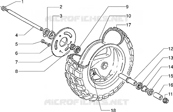 Front wheel