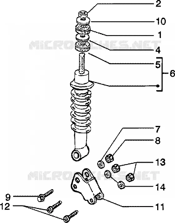 Rear damper