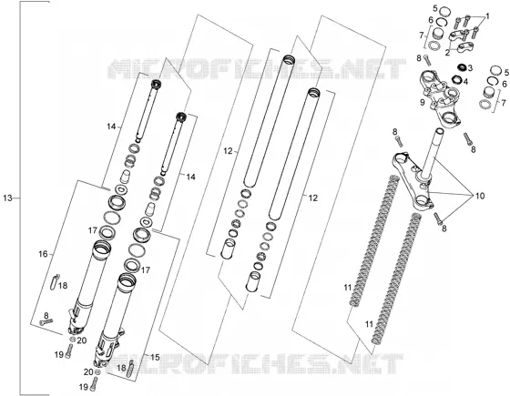 Fork assy.