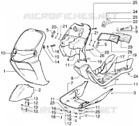 Front shield-Footboard-Spoiler