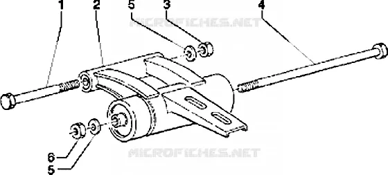 Swinging arm