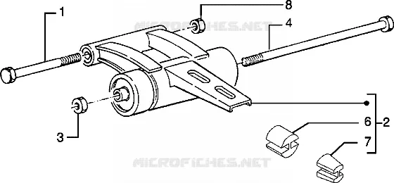 Swinging arm