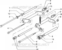 Swinging arm