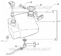 Oil mix tank -takt÷ltank