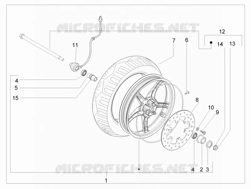 Roda dianteira