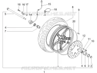 Roda dianteira