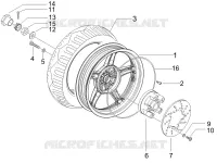 Roda traseira