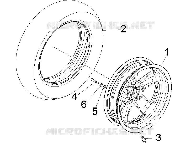 Roda dianteira