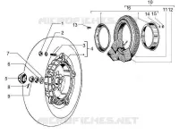 Rear wheel