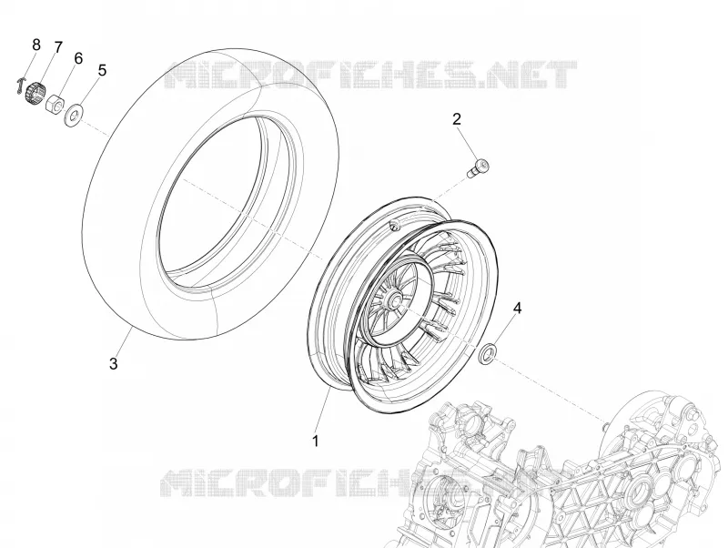 Rear wheel