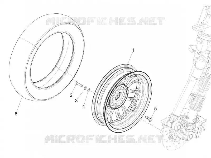 Front wheel