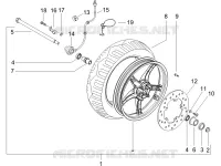 Roda dianteira