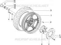 Roda traseira