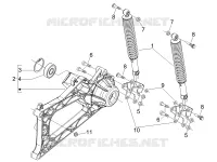 Rear suspension - Shock absorber/s