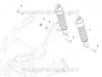 Rear suspension - Shock absorber/s