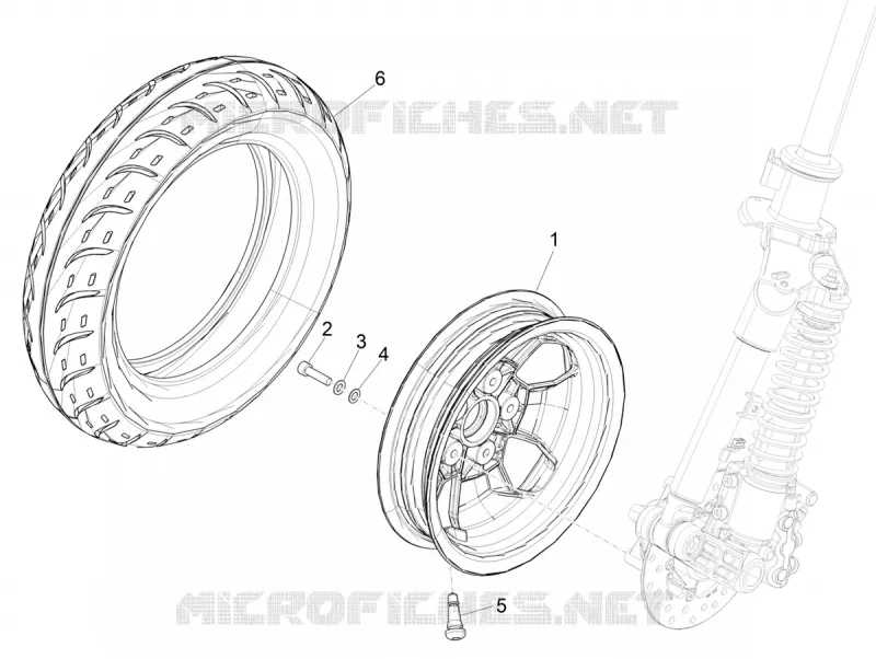 Front wheel