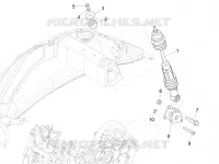 Rear suspension - Shock absorber/s