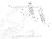 Rear suspension - Shock absorber/s