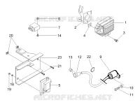 Regulador de tensão - Centrais electrónicas - Bobina A.T.
