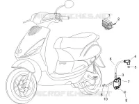 Regulador de tensão - Centrais electrónicas - Bobina A.T.