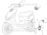 Regulador de tensão - Centrais electrónicas - Bobina A.T.