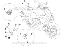Regulador de tensão - Centrais electrónicas - Bobina A.T.