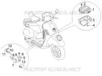 Regulador de tensão - Centrais electrónicas - Bobina A.T.