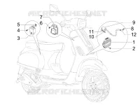Regulador de tensão - Centrais electrónicas - Bobina A.T.